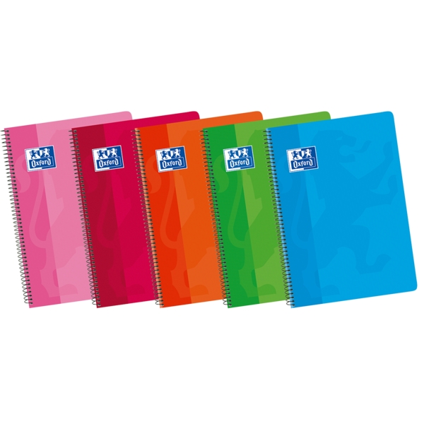 Oxford School Classic Quaderno a spirale con copertina morbida