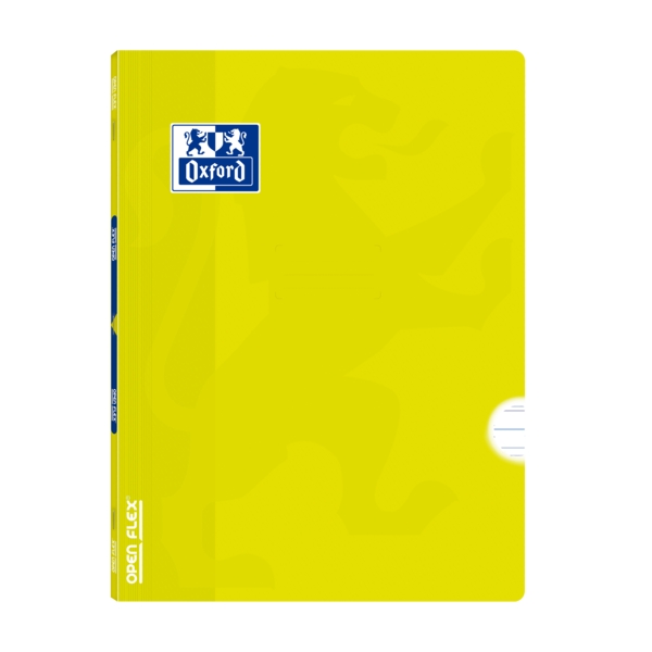 Oxford School Classic Openflex A4 - Copertina in plastica resistente - Quaderno rilegato con righe da 3 Oxford School Classic Openflex A4 - Copertina in plastica resistente - Quaderno rilegato con righe da 3