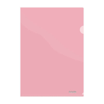 Cartellina Dohe Premium Formato A4 - 210x297 mm - Realizzata in polipropilene traslucido da 180 micron - Colore: rosso
