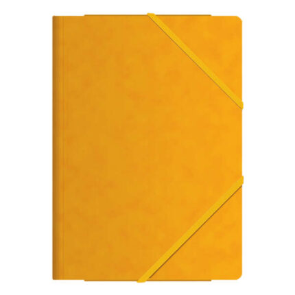 Dohe Cartelline con elastici a tre alette - Formato Folio - Cartoncino di prima qualità - Plastificate - Chiusura con elastici piatti