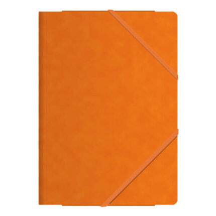 Dohe Cartelline con elastici a tre alette - Formato Folio - Cartoncino di prima qualità - Plastificate - Chiusura con elastici piatti