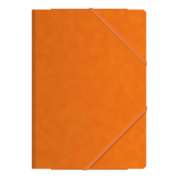 Dohe Cartelline con elastici a tre alette - Formato Folio - Cartoncino di prima qualità - Plastificate - Chiusura con elastici piatti