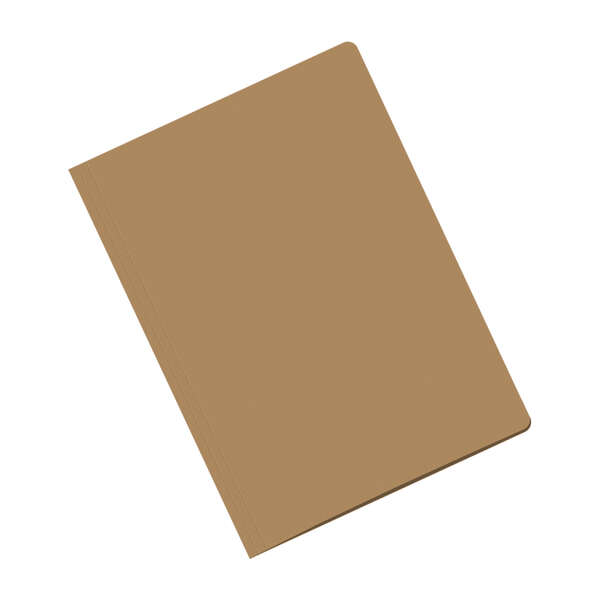 Dohe Confezione da 50 buste in cartoncino da 170 g formato Folio - Con fessura per fermaglio - Resistente e durevole - Colore marrone - Con fessura per fermaglio - Resistente e durevole - Colore marrone