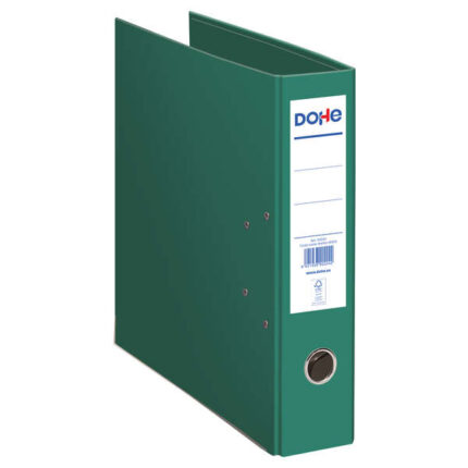 Dohe Ecofile Raccoglitore a leva formato Folio 320x285 mm - Cartone rigido rivestito - Anello