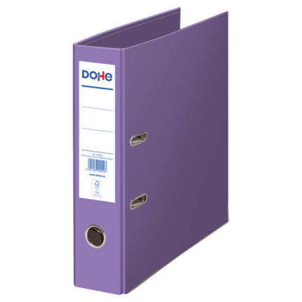 Dohe Ecofile Raccoglitore a leva formato Folio 320x285 mm - Cartone rigido rivestito - Anello