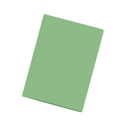 Dohe Confezione da 50 buste in cartoncino da 180 g A4 - Con fessura per fastener - Resistenti e durevoli - Ideali per organizzare documenti - Colore verde chiaro