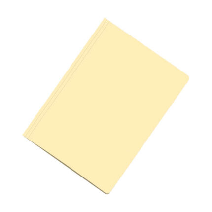 Dohe Confezione da 50 cartelline in cartoncino da 170 g A4 - Con fessura per fastener - Resistenti e durevoli - Ideali per organizzare documenti - Colore marrone chiaro