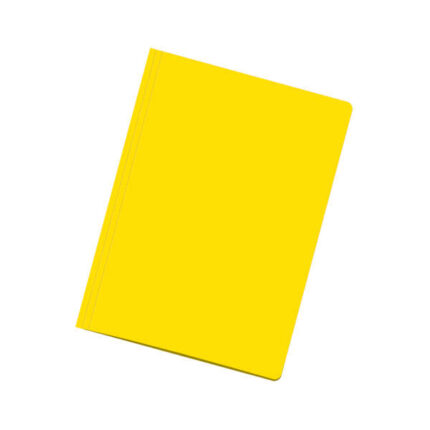 Dohe Confezione da 50 buste in cartoncino da 180 g A4 - Con fessura per fastener - Resistenti e durevoli - Ideali per organizzare documenti - Colore giallo