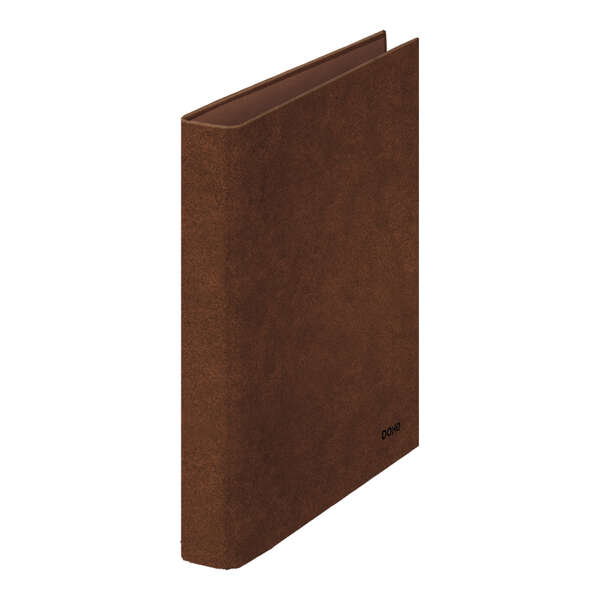 Dohe Raccoglitore a 2 anelli misti 25 mm formato Folio naturale - Cartone rivestito - Carta stampata e plastificata - Colore cuoio
