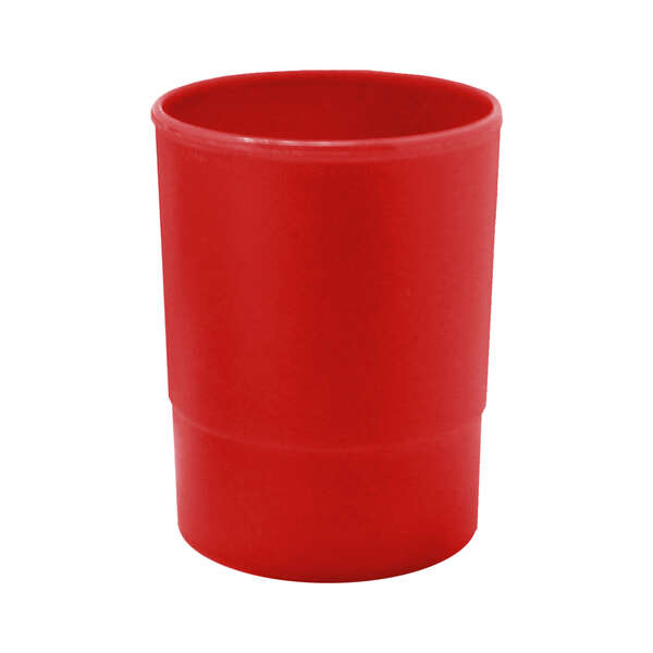 Dohe Portamatite rotondo in polistirolo - 100% riciclabile - Impilabile - 100x100 mm - Ideale per organizzare il materiale da ufficio
