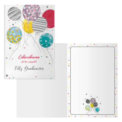 Dohe Confezione da 6 biglietti di auguri per la laurea - 11