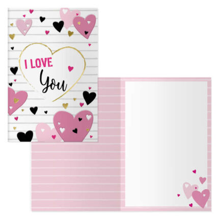 Dohe Confezione da 6 biglietti di auguri di San Valentino - 11