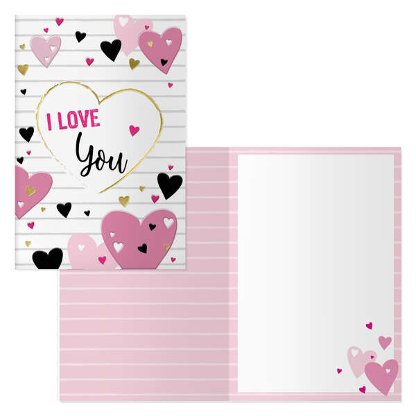Dohe Confezione da 6 biglietti di auguri di San Valentino - 11