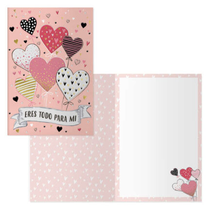 Dohe Confezione da 6 biglietti di auguri di San Valentino - 11