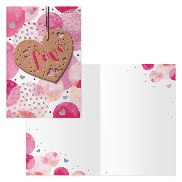 Dohe Confezione da 6 biglietti di auguri di San Valentino - 11