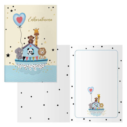 Dohe Arca Confezione da 6 biglietti di auguri per nascite - 11