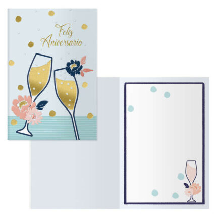 Dohe Brindis Confezione da 6 biglietti di auguri di anniversario - 11
