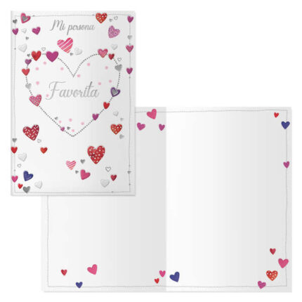 Dohe Delicia Confezione da 6 biglietti di auguri per San Valentino - 11