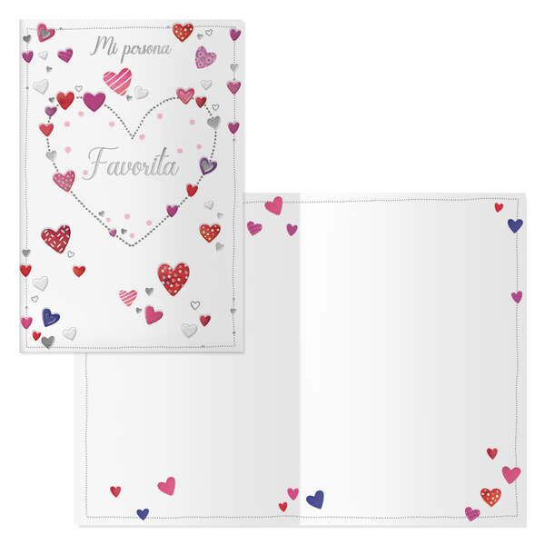 Dohe Delicia Confezione da 6 biglietti di auguri per San Valentino - 11