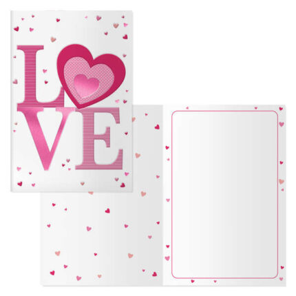 Dohe Sunday Confezione da 6 biglietti di auguri per San Valentino - 11