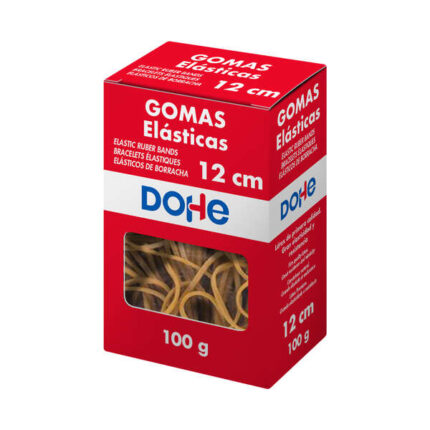 Gomme elastiche Dohe - Lunghezza 12 cm - Realizzate in lattice ad alta resistenza ed elasticità