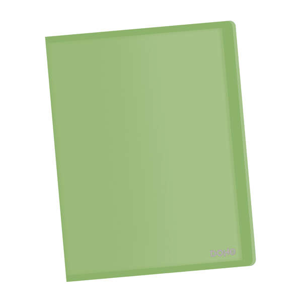 Dohe Raccoglitore con 10 buste A4 - Copertina flessibile in polipropilene - Buste trasparenti termosaldate - Colore verde Dohe Raccoglitore con 10 buste A4 - Copertina flessibile in polipropilene - Buste trasparenti termosaldate - Colore verde