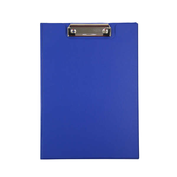 Dohe Cartellina a molla formato A4 - Cartone rivestito in PVC opaco - Molla a pressione - Tasca interna