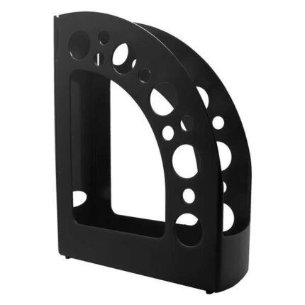 Dohe +Mab Portariviste in polistirene di alta qualità - Dimensioni 80x318x245 mm - Materiale riciclabile al 100% - Colore nero