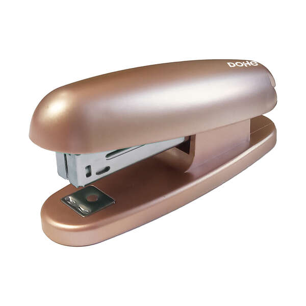 Cucitrice da tavolo Dohe resistente - Plastica di alta qualità - Caricamento dall'alto - Capacità di 20 fogli - Accetta graffette 22/6 Cucitrice da tavolo Dohe resistente - Plastica di alta qualità - Caricamento dall'alto - Capacità di 20 fogli - Accetta graffette 22/6