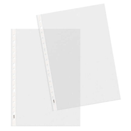 Dohe Basic Plus Confezione da 100 buste multi-foro formato A4