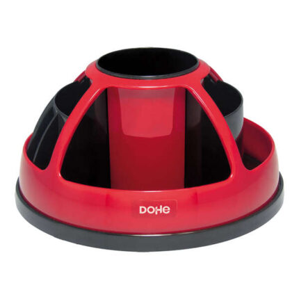 Dohe Organizer da tavolo girevole - Materiale di massima qualità - Privo di metalli pesanti - Ideale per ordinare gli utensili