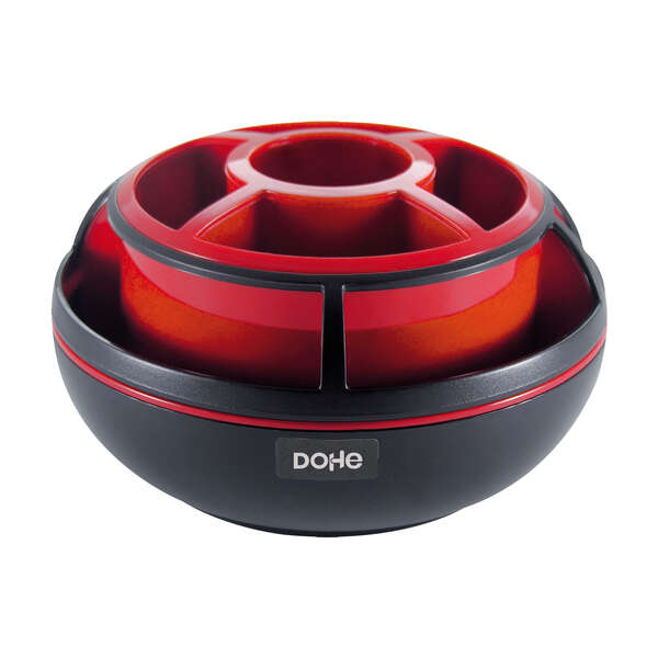 Dohe Organizer da tavolo girevole - Materiale di massima qualità - Privo di metalli pesanti - Ideale per ordinare gli utensili Dohe Organizer da tavolo girevole - Materiale di massima qualità - Privo di metalli pesanti - Ideale per ordinare gli utensili