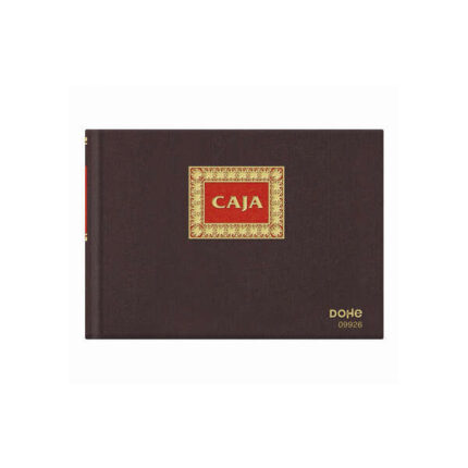Dohe Quaderno in tela premium - 100 fogli numerati - Rilegatura in tela di prima qualità - Doppia stampa in rosso e oro - Carta offset da 100 g - Stampa a due colori