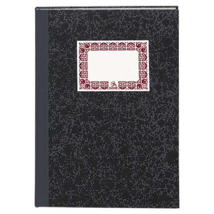 Dohe Quaderno Cartone Modello Quadrettato da 100 Fogli - Folio Naturale - Copertina in tre pezzi con dorso in tessuto - Interno in carta offset da 70 g/m² - Cucitura con filo vegetale - Dorso grigio scuro