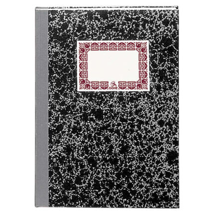 Dohe Quaderno Cartonato Modello Indice da 100 Fogli - Formato Folio Naturale - Copertina in Tre Pezzi con Dorso in Tessuto - Interno in Carta Offset da 70 g/m² - Cucito con Filo Vegetale - Dorso Grigio