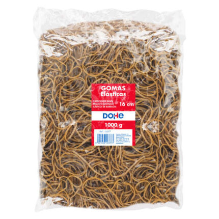 Dohe Elastici in lattice - Lunghezza 16 cm - Elevata resistenza ed elasticità - Confezione da 1 kg