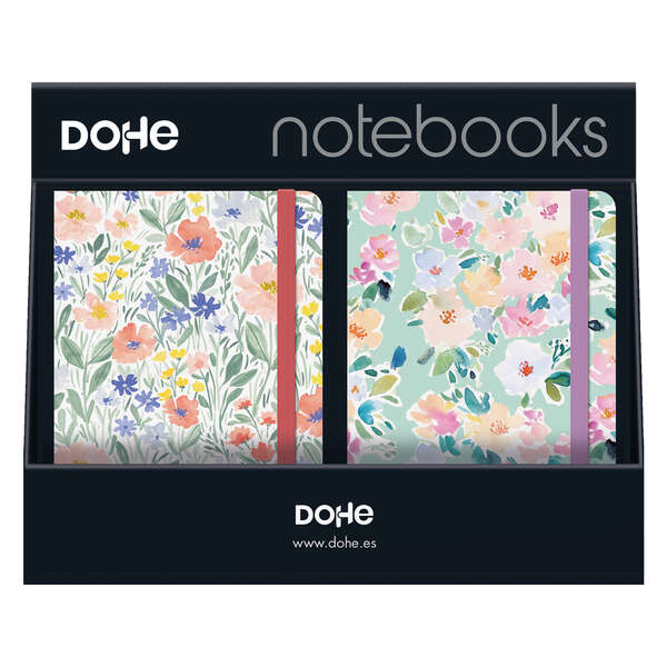 Dohe Espositore con 12 quaderni A5 12x17 cm - Include 3x Sunflower