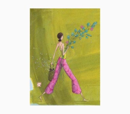 Pictura Gaëlle Boissonnard Quaderno A5 rilegato - 15x21 cm - 48 pagine a righe - Carta con certificazione FSC