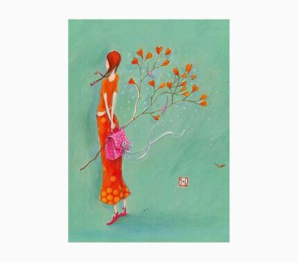 Pictura Gaëlle Boissonnard Quaderno A5 rilegato - 15x21 cm - 48 pagine a righe - Carta con certificazione FSC