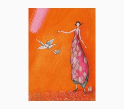 Pictura Gaëlle Boissonnard Quaderno A5 rilegato - 15x21 cm - 48 pagine a righe - Carta con certificazione FSC