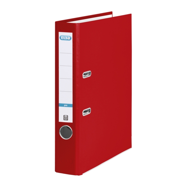 Elba Rado Top Raccoglitore formato Folio - Con leva e Rado - Larghezza 50 mm - Rivestimento esterno in plastica - Interno in carta - Colore rosso Elba Rado Top Raccoglitore formato Folio - Con leva e Rado - Larghezza 50 mm - Rivestimento esterno in plastica - Interno in carta - Colore rosso