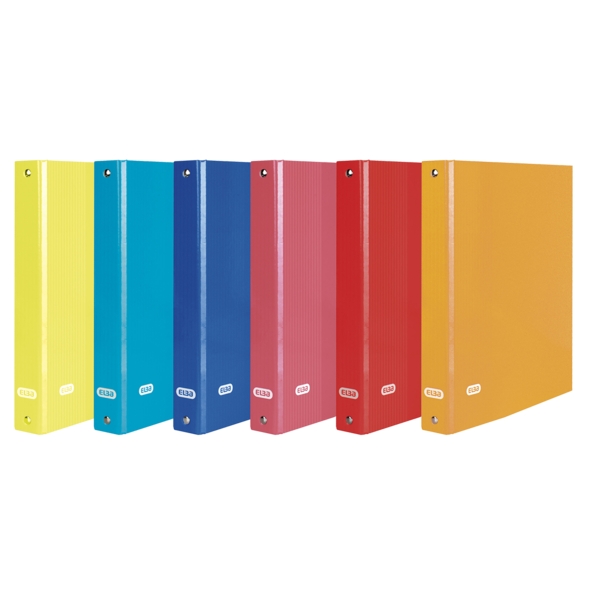Elba Color Life Raccoglitore ad anelli 2Dx40 mm formato A4 - Dorso 50 mm - Copertina in cartoncino rivestito - Colori assortiti Elba Color Life Raccoglitore ad anelli 2Dx40 mm formato A4 - Dorso 50 mm - Copertina in cartoncino rivestito - Colori assortiti