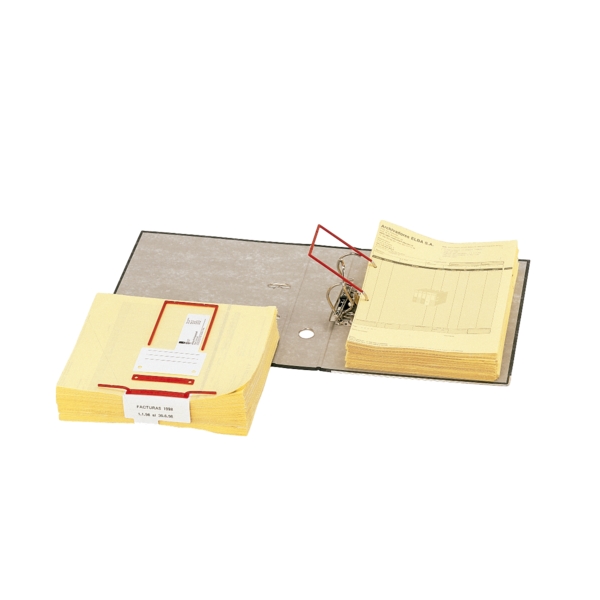 Raccoglitori Elba Data-Clip in plastica con filo interno - Facili da usare - Resistenti - Colore rosso Raccoglitori Elba Data-Clip in plastica con filo interno - Facili da usare - Resistenti - Colore rosso