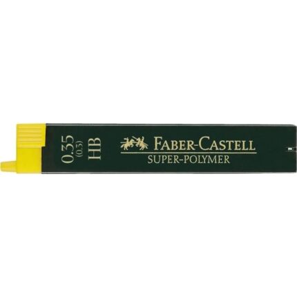 Faber-Castell 9063 Confezione da 12 mine Super-Polymer per portamine 0