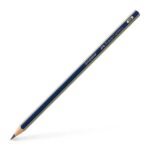 Faber-Castell Goldfaber 1221 Matita di grafite HB - Alta qualità - Resistente alla rottura - Corpo blu con strisce dorate
