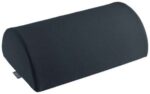 Leitz Ergo Cosy Poggiapiedi da scrivania - Favorisce una postura sana - Migliora la circolazione - Fodera lavabile - Da usare con calzini o a piedi nudi - Colore grigio scuro