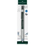 Faber-Castell TK-Fine Vario L Portamine HB 0,7 mm - Con gomma - Clip in metallo - Colore verde - immagine 4