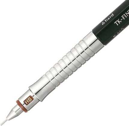 5 mm - Con gomma - Clip in metallo - Colore verde