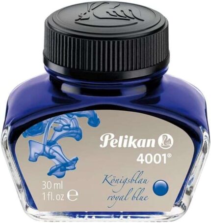Pelikan Inchiostro 4001 n. 78 - Flacone da 30 ml - Inchiostro di alta qualità - Flacone da 30 ml - per penne stilografiche - Colore blu reale