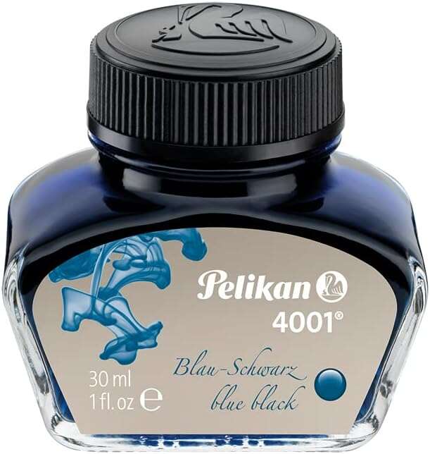 Pelikan Inchiostro 4001 n. 78 - Flacone da 30 ml - Assicura il perfetto funzionamento della penna stilografica - Colore blu/nero